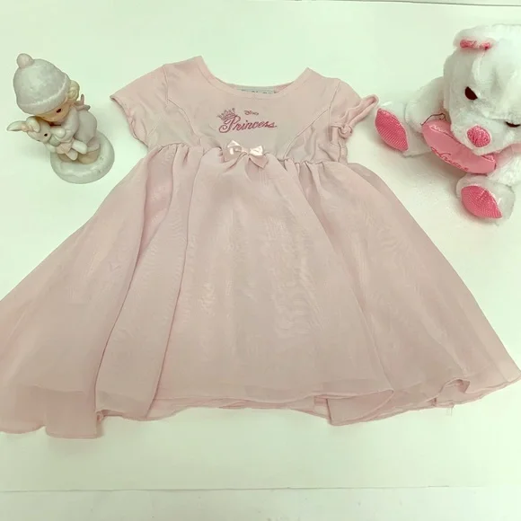 Disney Dresses | Walt Disney World Pink Princess Dress Size 12 mo. | Color: Pink | Size: 12 Months | Tjacobs2121'S Closet Disney Dresses | Walt Disney World Pink Princess Dress Size 12 mo. | Color: Pink | Size: 12 Months | Tjacobs2121'S Closet